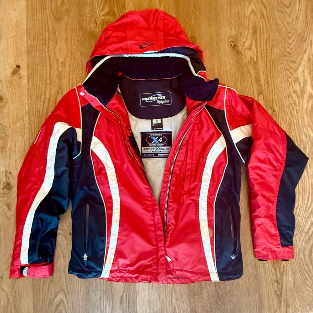 OBERMEYER Ridgeline Weather X System Coat Ski Waterproof Snow Jacket Womens 8